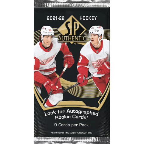 2021-22 UD SP Authentic Hockey Hobby Balíček