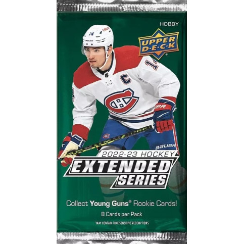 2022-23 UD Extended Series Hockey Hobby Balíček