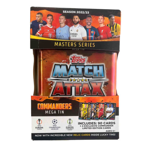 2022-23 Topps Match Attax UEFA Champions League Mega Tin Commanders