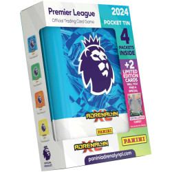  2023-24 Panini Adrenalynl XL Premier League plechová krabička (pocket)