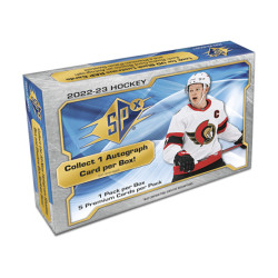 2022-23 UD SPx Hockey Hobby Box