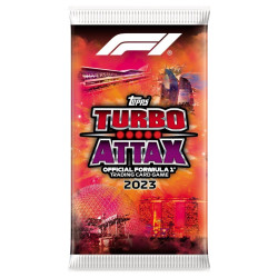 2023  TOPPS TURBO ATTAX FORMULE 1 BOOSTER -  BALÍČEK