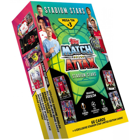 TOPPS MATCH ATTAX CHAMPIONS LEAGUE 2023/24  BIG TIN 3 GREEN