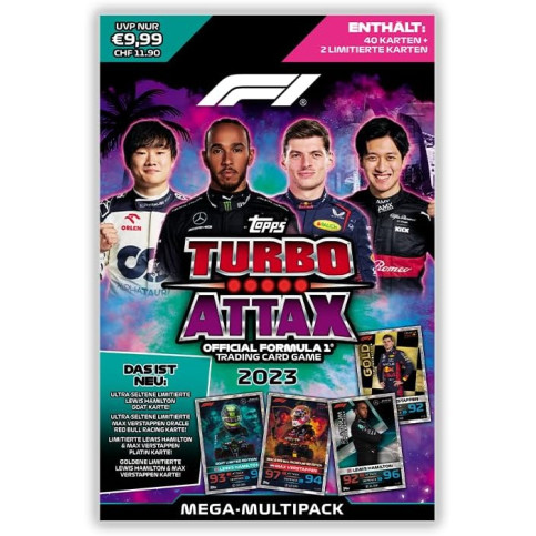 2023 Topps Turbo Attax Formule 1 Multi pack