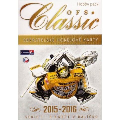 Hokejové kartičky OFS Classic 2015/16  Série 1 Hobby