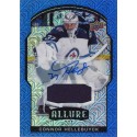 CONNOR HELLEBUYCK auto jersey 20-21 Allure Blue Line Auto Jersey /25