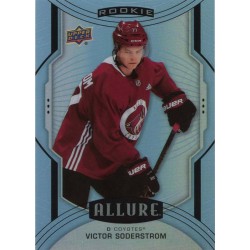 VICTOR SODERSTROM SP insert RC 20-21 Allure Double Rainbow Rookie