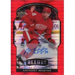 ANTHONY MANTHA auto 20-21 Allure Red Rainbow Auto