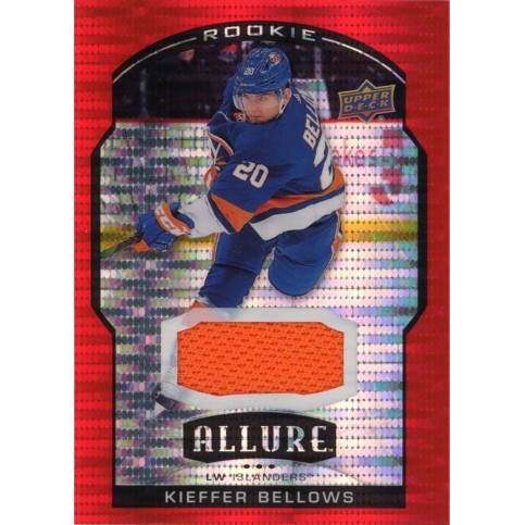 KIEFFER BELLOWS jersey RC 20-21 Allure Red Rainbow Jersey Rookie