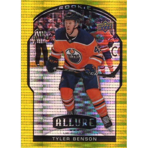 TYLER BENSON insert RC 20-21 Allure Yellow Taxi Rookie