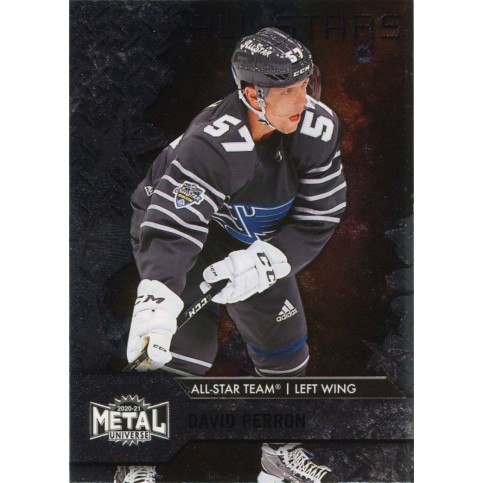 DAVID PERRON insert 20-21 Metal Universe All-Stars