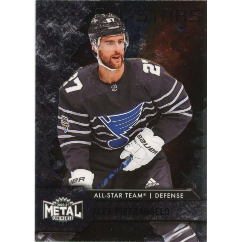 ALEX PIETRANGELO insert 20-21 Metal Universe All-Stars