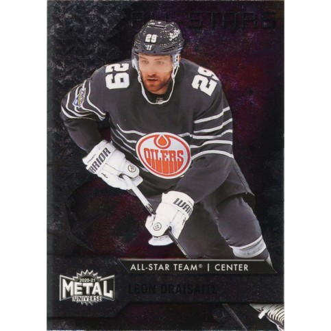 LEON DRAISAITL insert 20-21 Metal Universe All-Stars