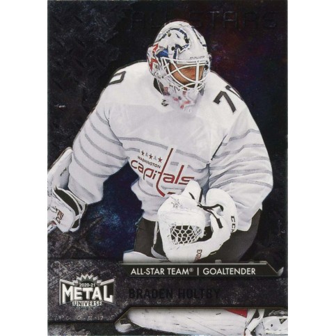 BRADEN HOLTBY insert 20-21 Metal Universe All-Stars