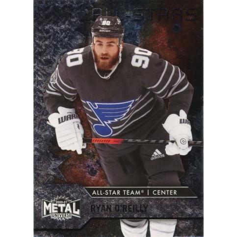 RYAN O’REILLY insert 20-21 Metal Universe All-Stars