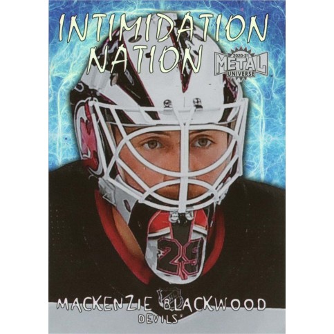 MACKENZIE BLACKWOOD insert 20-21 Metal Universe Intimidation Nation