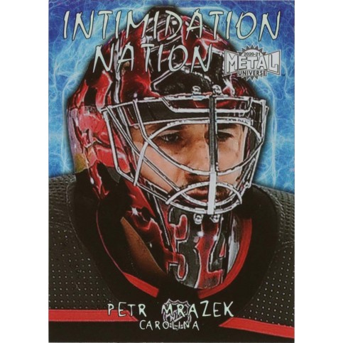 PETR MRÁZEK insert 20-21 Metal Universe Intimidation Nation