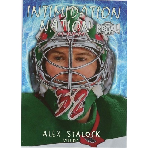 ALEX STALOCK insert 20-21 Metal Universe Intimidation Nation