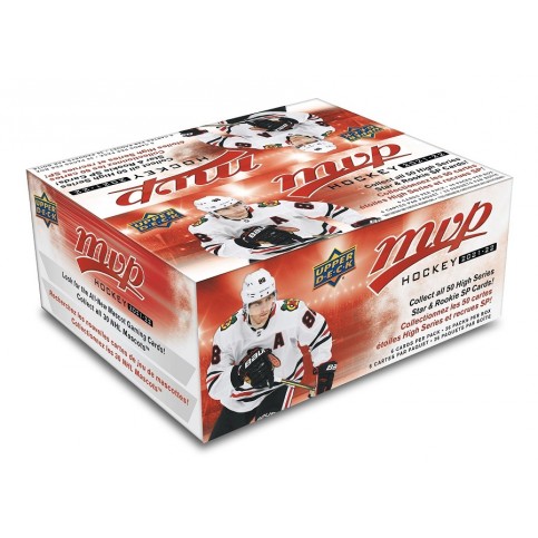 2021-22 UD MVP Hockey Retail Box - PŘEDPRODEJ