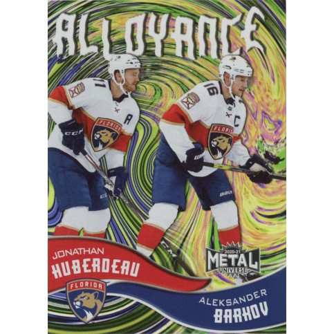 HUBERDEAU/BARKOV insert 20-21 Metal Universe Alloyance