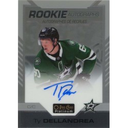 TY DELLANDREA auto RC 20-21 OPC Platinum Rookie Autographs