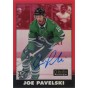 JOE PAVELSKI auto 20-21 OPC Platinum Retro Red Rainbow Autographs