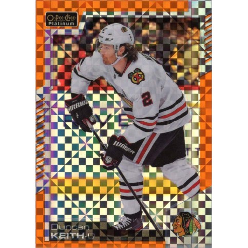 DUNCAN KEITH paralel 20-21 OPC Platinum Orange Checkers /25