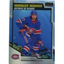 ALEXANDER ROMANOV insert RC 20-21 OPC Platinum Marquee Rookies Aquamarine /499