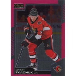 BRADY TKACHUK paralel 20-21 OPC Platinum Matte Pink