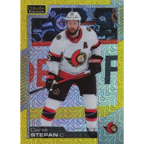 DEREK STEPAN paralel 20-21 OPC Platinum Yellow Traxx /249