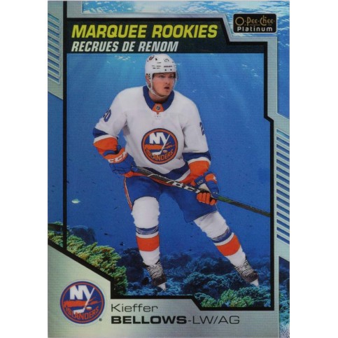 KIEFFER BELLOWS insert RC 20-21 OPC Platinum Marquee Rookies Aquamarine /499