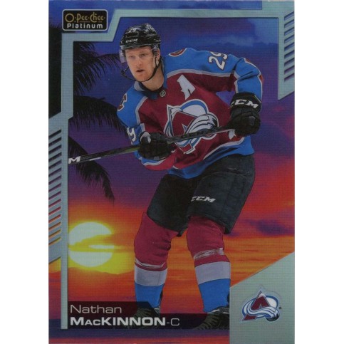 NATHAN MacKINNON paralel 20-21 OPC Platinum Sunset