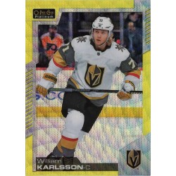 WILLIAM KARLSSON paralel 20-21 OPC Platinum Neon Yellow Surge