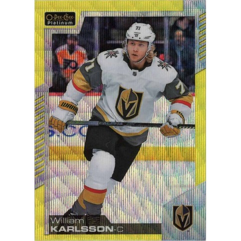 WILLIAM KARLSSON paralel 20-21 OPC Platinum Neon Yellow Surge