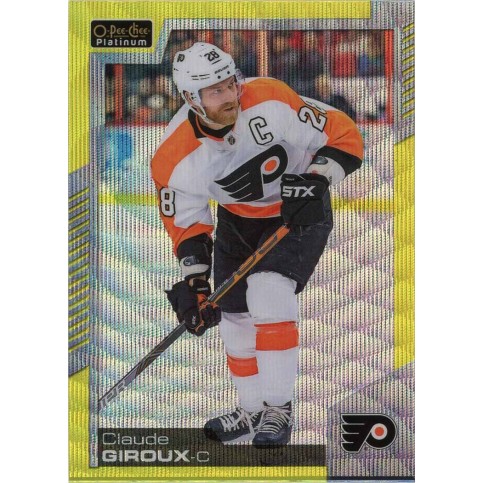 CLAUDE GIROUX paralel 20-21 OPC Platinum Neon Yellow Surge