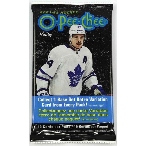 2021-22 UD O-Pee-Chee Hockey Hobby Balíček