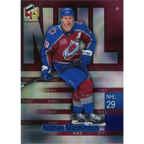 NATHAN MacKINNON insert 20-21 Extended HoloGrFx NHL