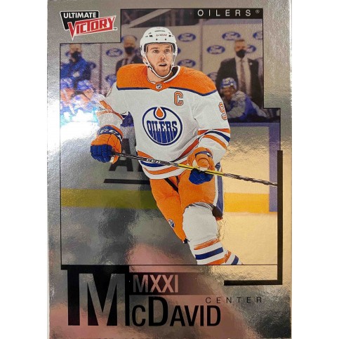 CONNOR McDAVID insert 20-21 Extended Ultimate Victory McDavid MMXXI