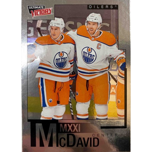 CONNOR McDAVID insert 20-21 Extended Ultimate Victory McDavid MMXXI