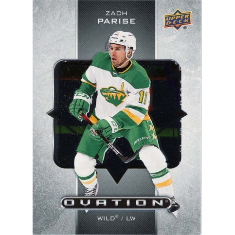 ZACH PARISE insert 20-21 Extended Ovation