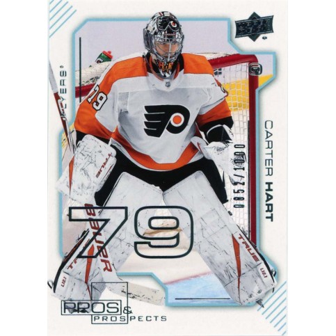 CARTER HART insert 20-21 Extended Pros&Prospects /1000