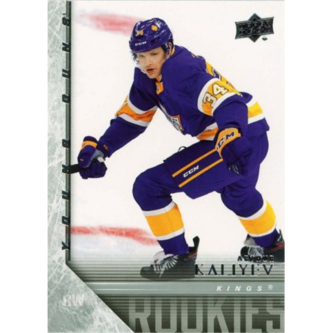 ARTUR KALIYEV insert RC 20-21 Extended 2005-06 Tribute Young Guns