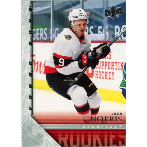 JOSH NORRIS insert RC 20-21 Extended 2005-06 Tribute Young Guns