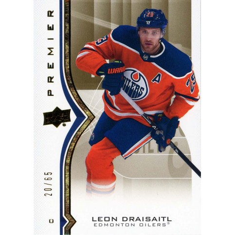 LEON DRAISAITL paralel 20-21 UD Premier Gold /65