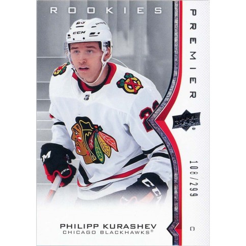 PHILIPP KURASHEV insert RC 20-21 UD Premier Rookies /299