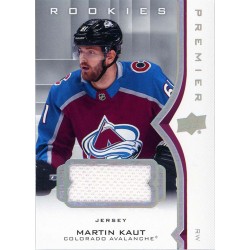 MARTIN KAUT jersey RC 20-21 UD Premier Rookies Jersey Relic