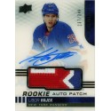 LIBOR HÁJEK auto patch RC 19-20 UD Premier Update Acetate Rookie /249
