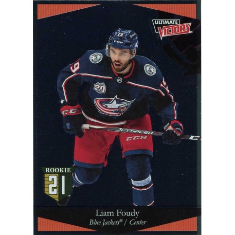 LIAM FOUDY insert RC 20-21 20-21 Extended Ultimate Victory Rookie