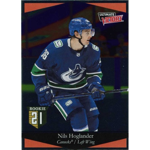 NILS HOGLANDER insert RC 20-21 Extended Ultimate Victory Rookie