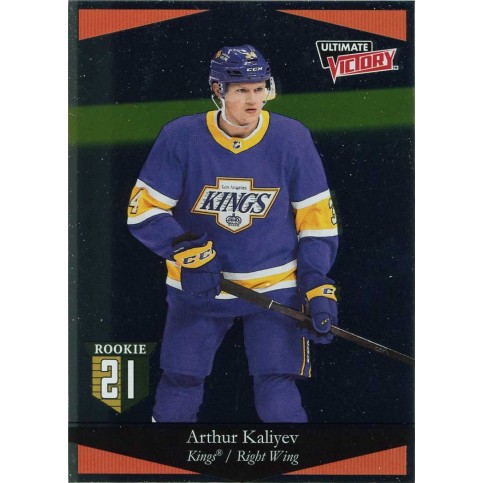 ARTHUR KALIYEV insert RC 20-21 Extended Ultimate Victory Rookie